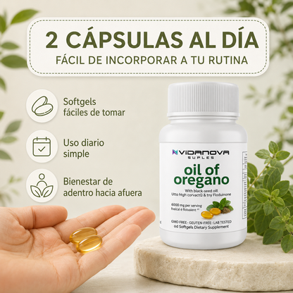 Aceite de orégano, un apoyo al sistema inmunológico
